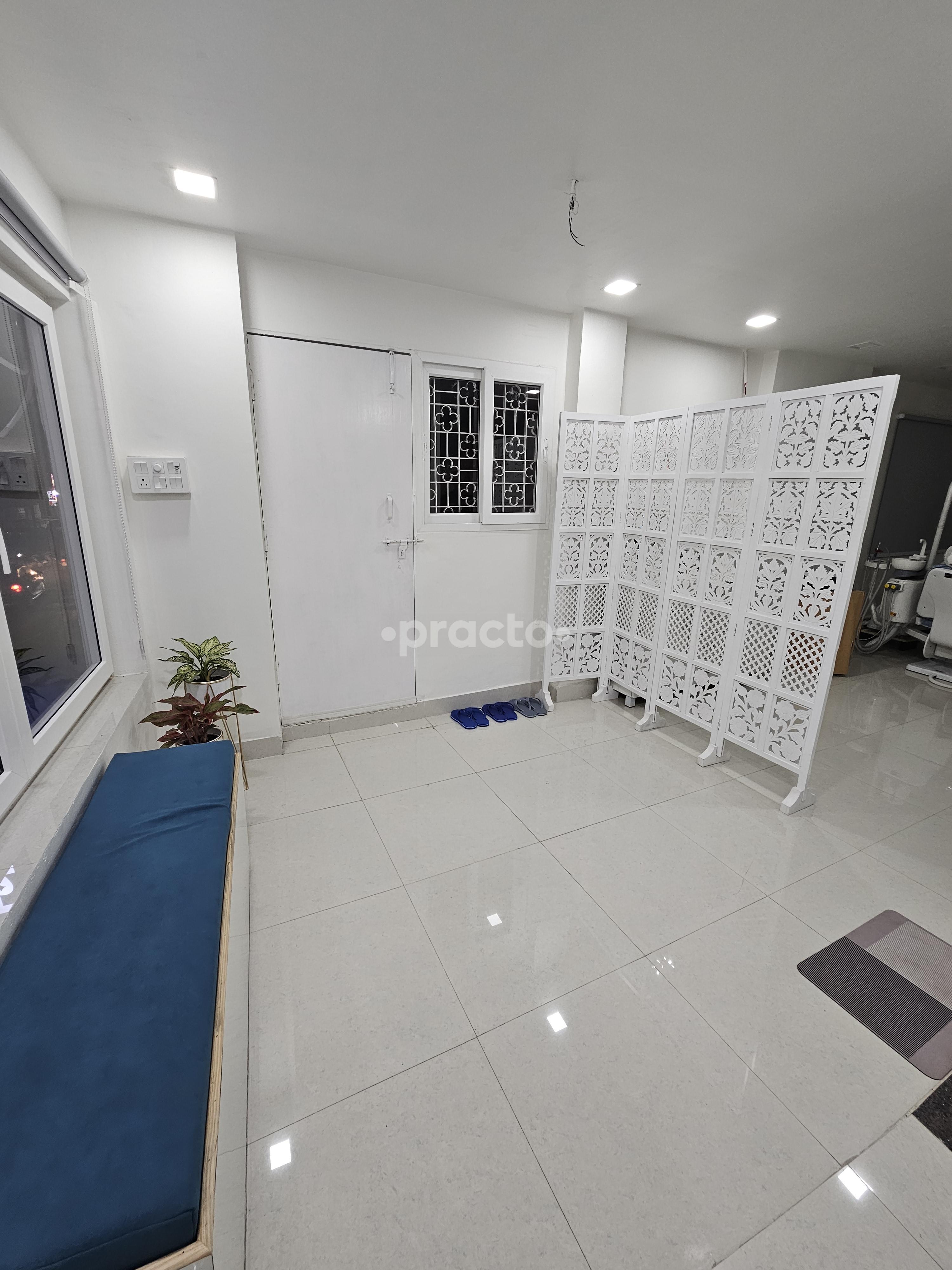 Waiting Area at Dimple's Dental Care Kadamkuan Patna