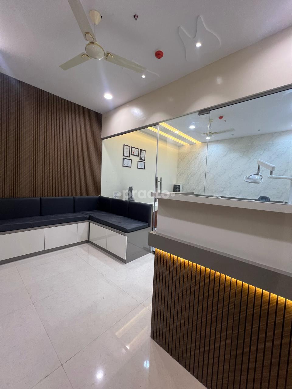 Waiting Area at Smileline Dental Clinic and Implant Center Wakad Pune