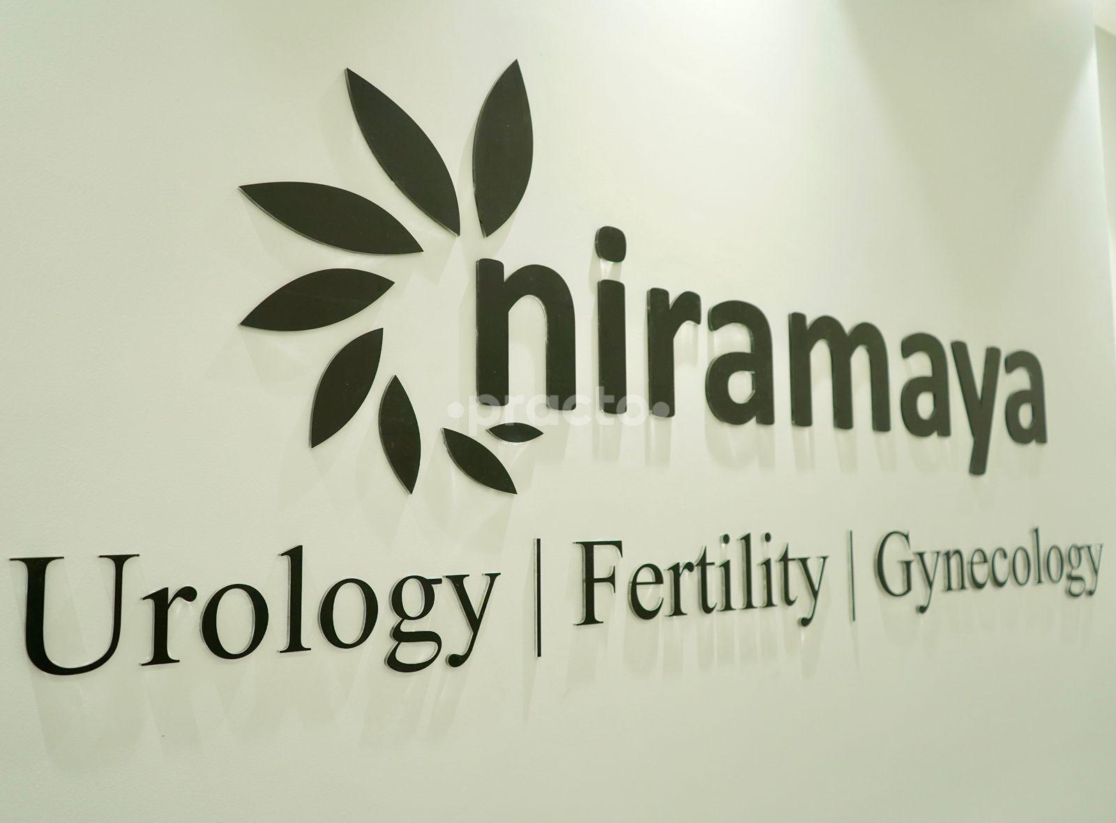 Establishment board at Niramaya Urology Fertility & Gynecology Clinic Karkardooma Delhi