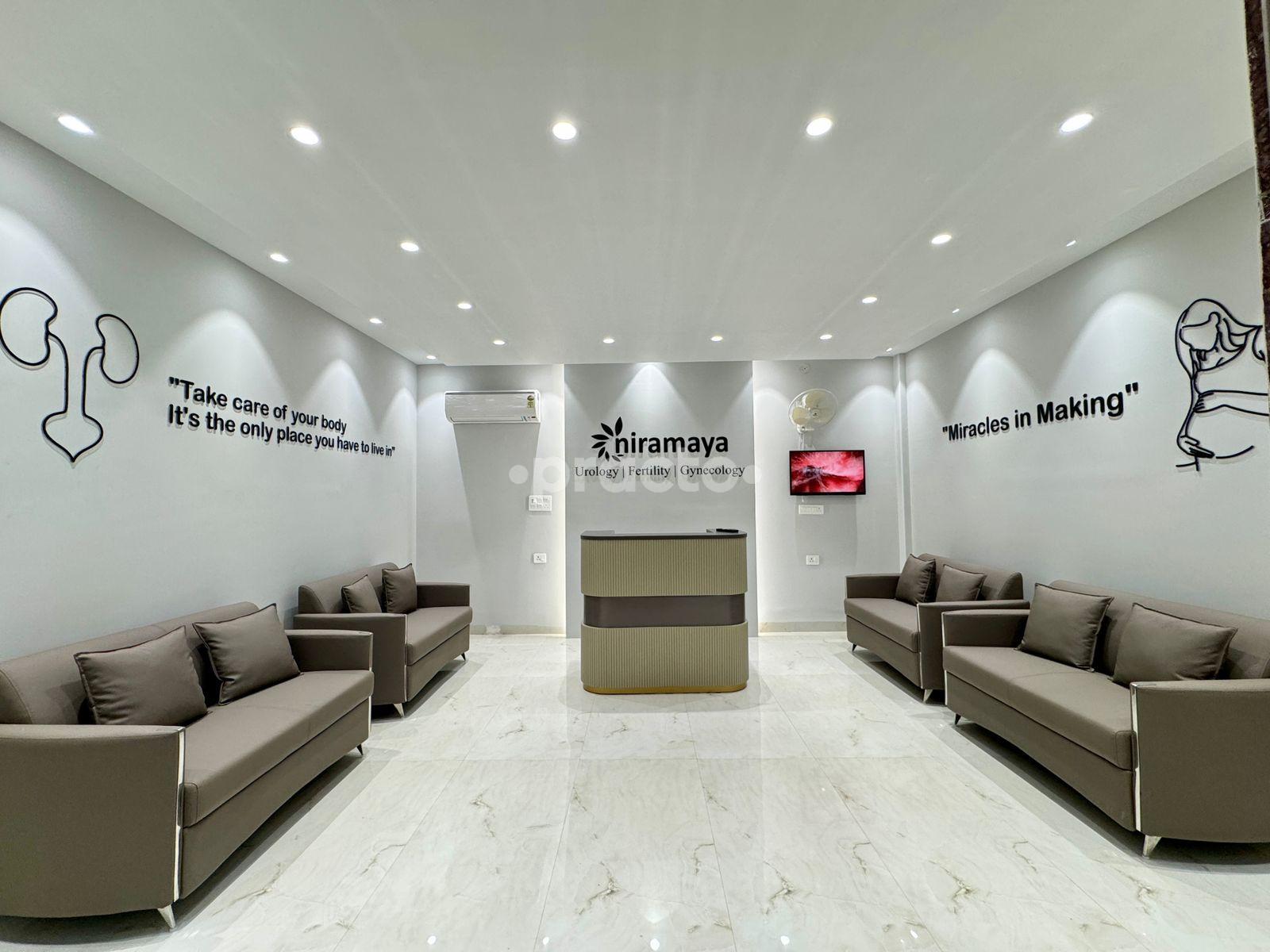 Waiting Area at Niramaya Urology Fertility & Gynecology Clinic Karkardooma Delhi