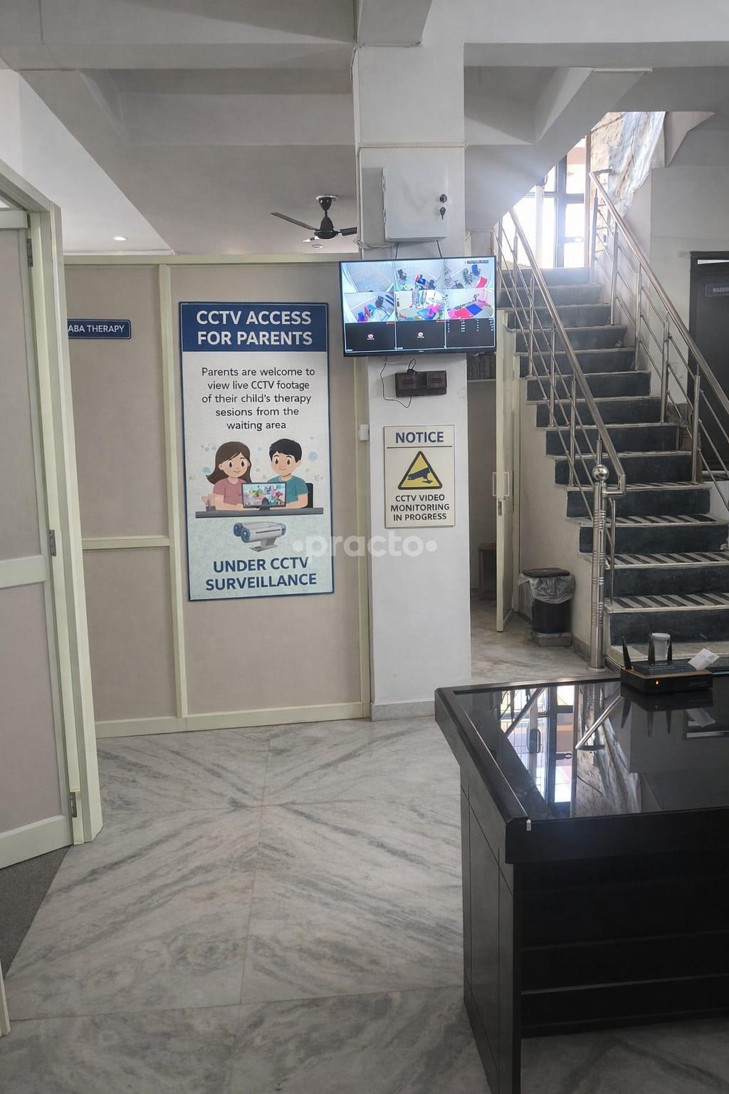 Reception Area at Synaptica Speech & Neuro Development Centre Sector 105 Noida
