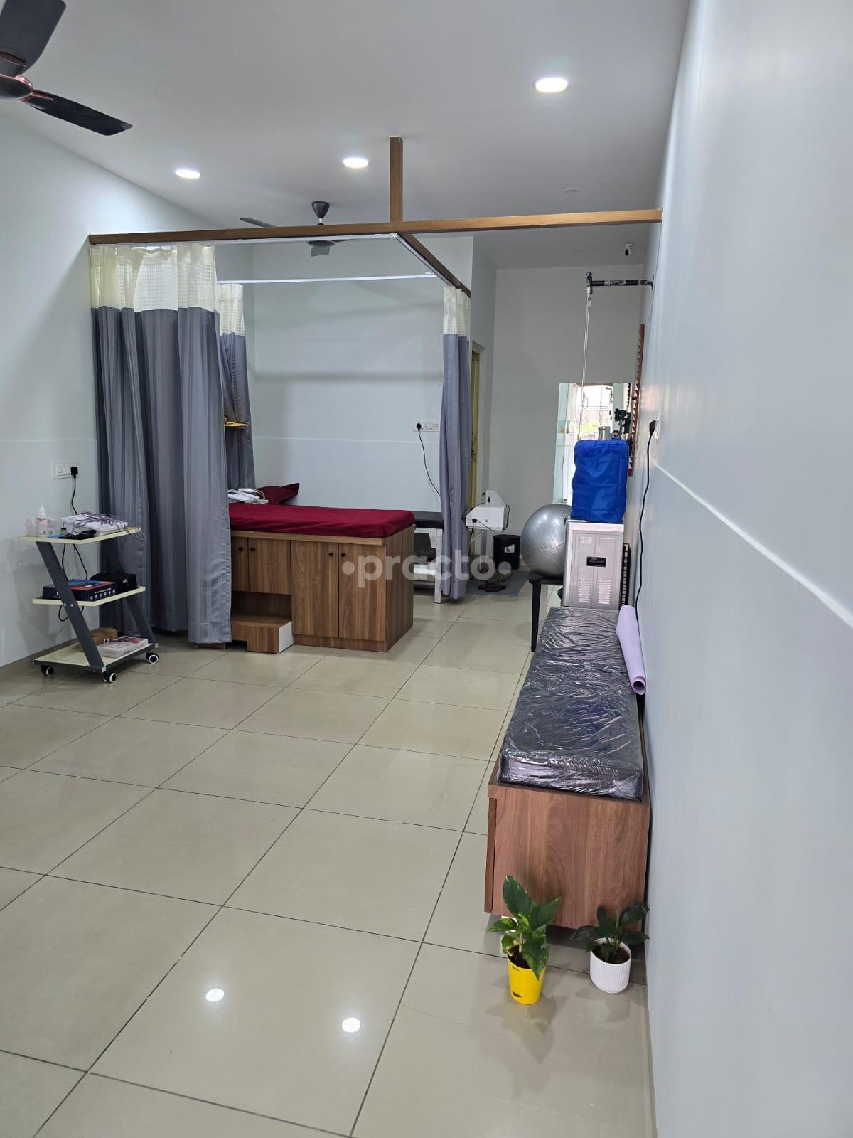 Waiting Area at Somani Physiotherapy & Rehabilitation Center Gota Ahmedabad
