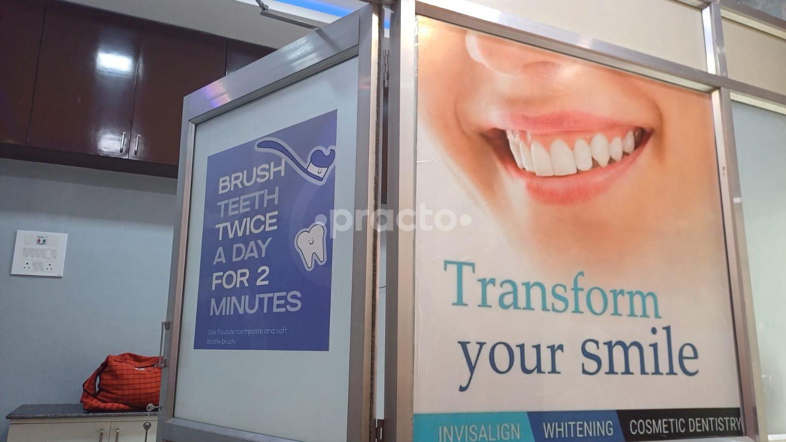 Reception Area at Power Smiles Dental Clinic  Salt Lake Kolkata