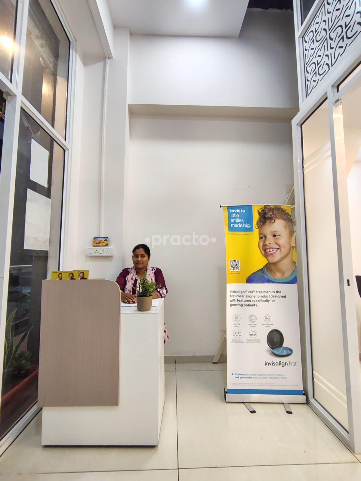 Reception Area at Patils Excellence Dental Care Pimple Saudagar Pune