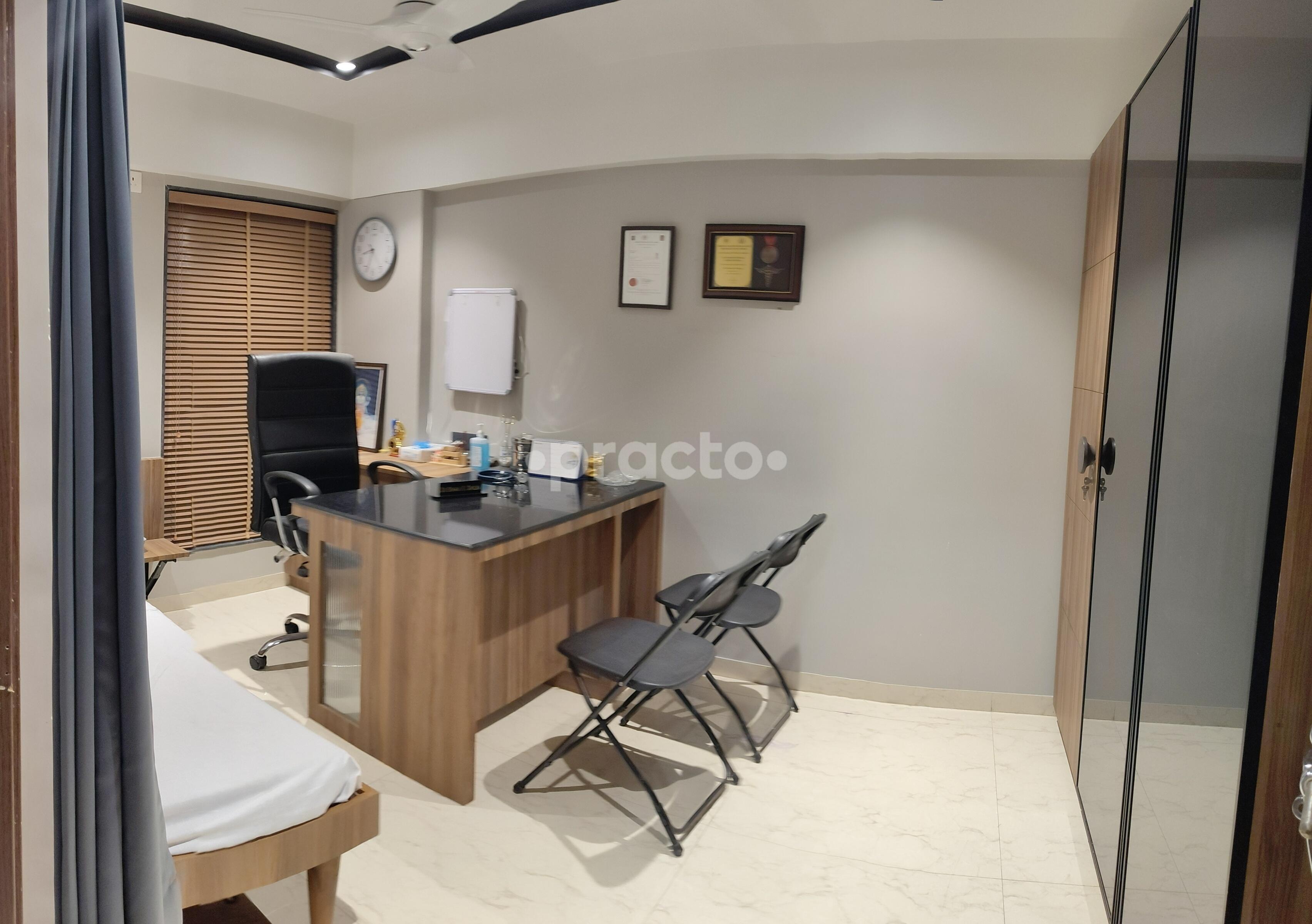 Consultation Room at Dr Gholba's MediDent Clinic Bhukum Pune