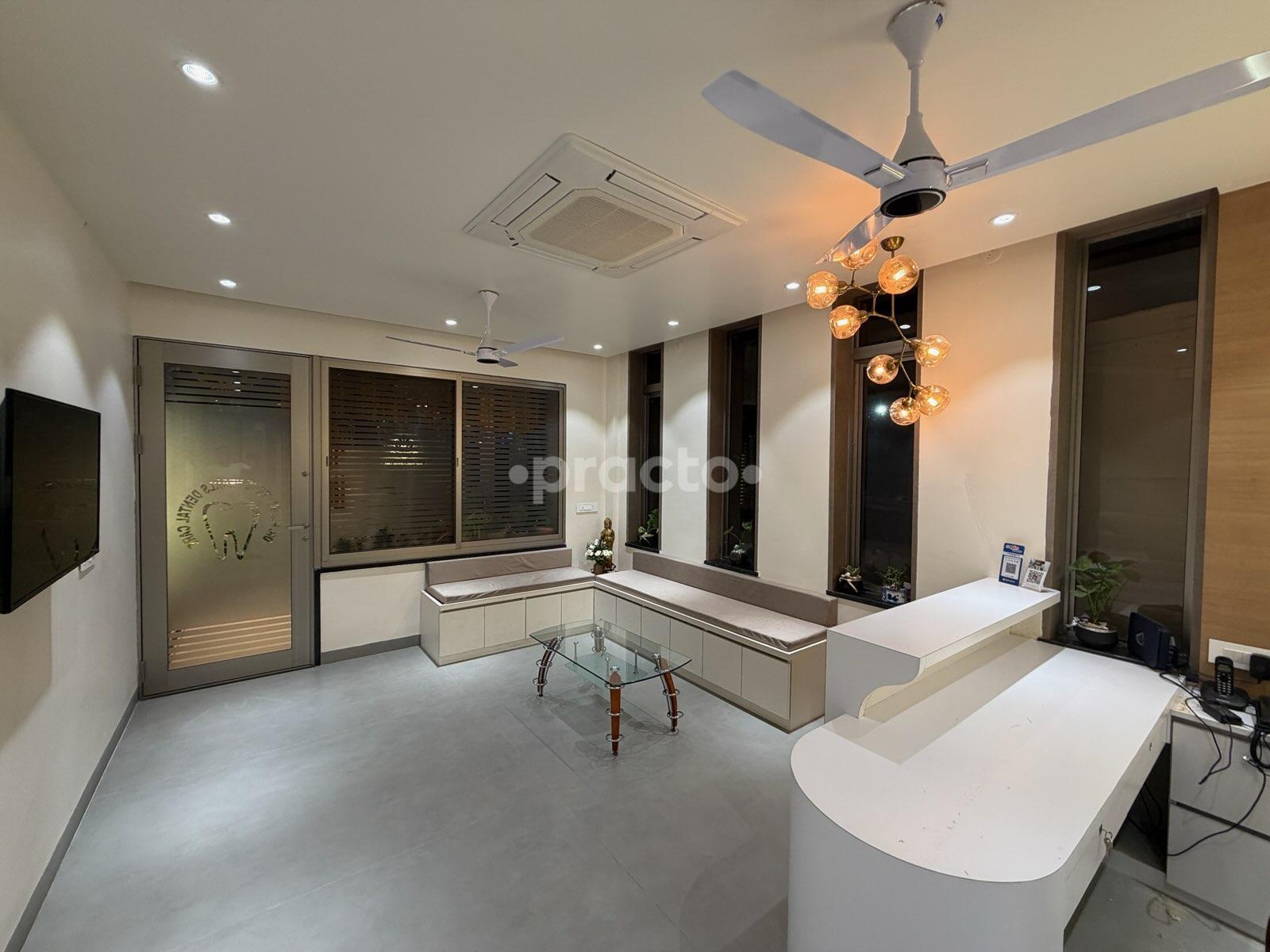 Waiting Area at Dr. Kaur's True Pearls Dental Care Harmu Housing Colony Ranchi