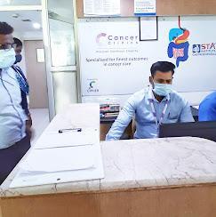 Reception Area at CION Cancer Clinics LB Nagar Hyderabad
