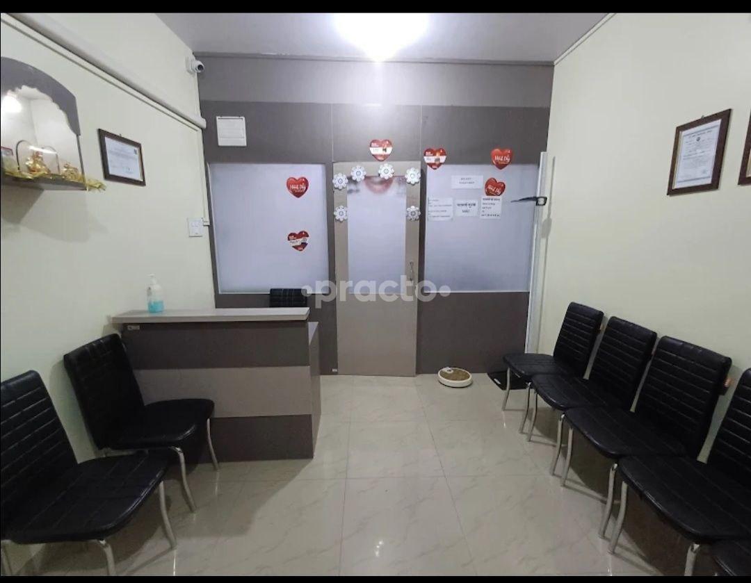 Reception Area at Dr. Nitin Choudhary Clinic Vijay Nagar Colony Jabalpur