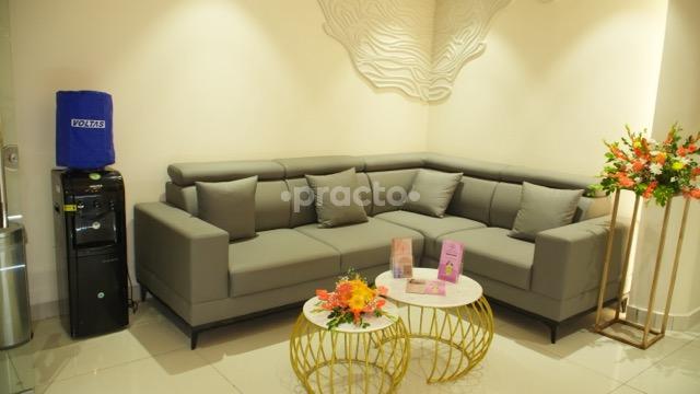 Reception Area at Lakshmi Ratna Elite Clinics Rai Durg Hyderabad