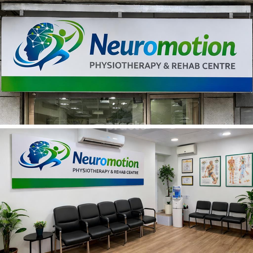 Reception Area at Neuromotion Rehab Centre Dwarka Delhi