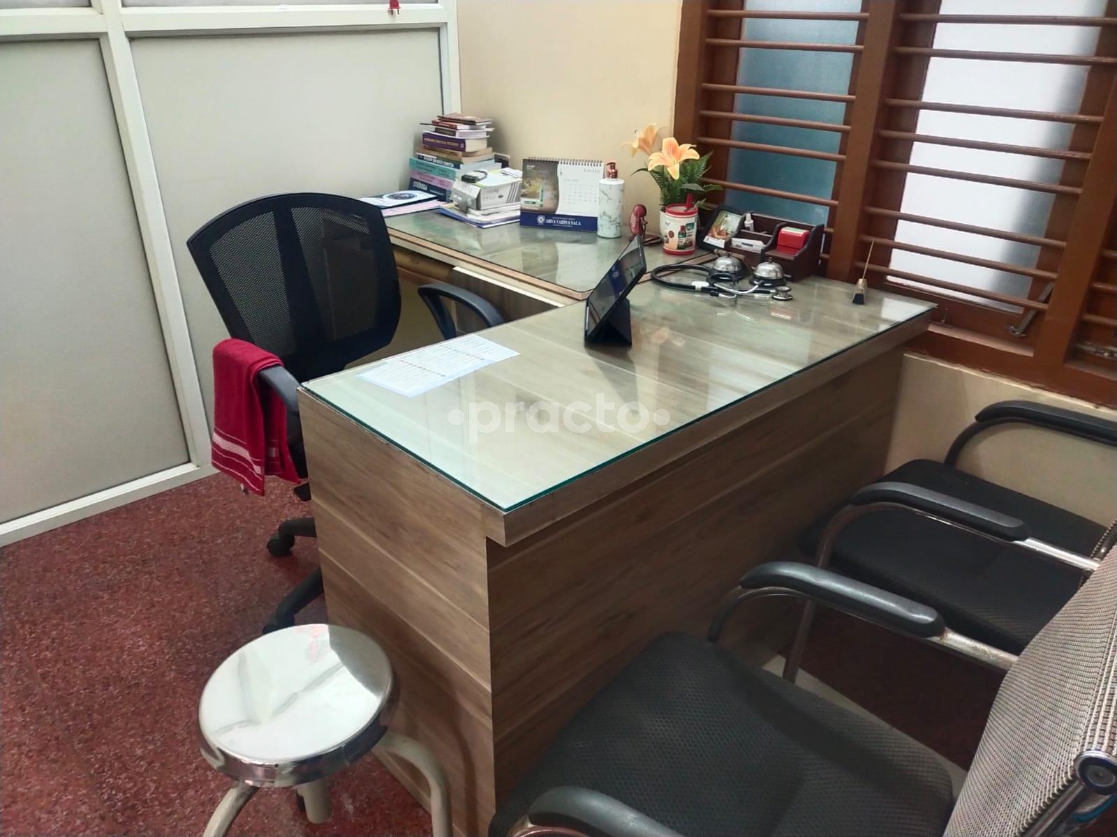 Consultation Room at Sai Sarvagnya Ayurveda  Clinic MVP Colony Visakhapatnam