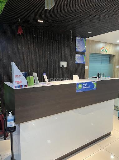 Reception Area at SmartVision Eye Hospitals Seethammadara Visakhapatnam