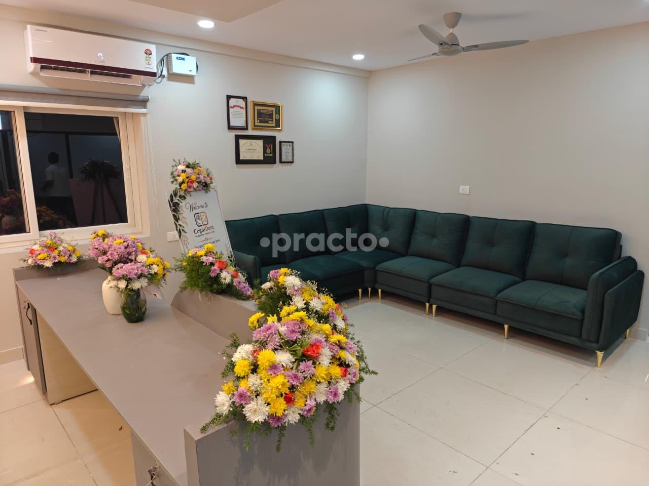 Waiting Area at Cognident Psychiatry and Dental Clinic Madhapur Hyderabad