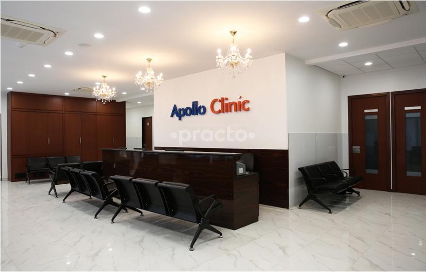Reception Area at Apollo Clinic Vashi Navi Mumbai
