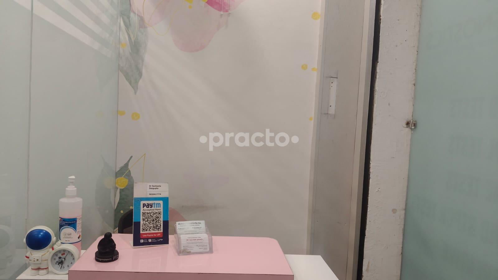 Reception Area at Child and Newborn clinic Sector 76 Noida