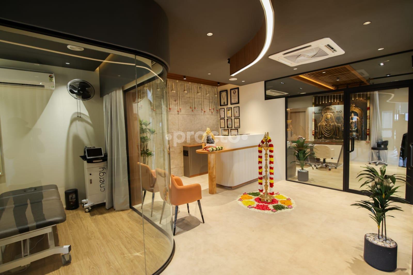 Reception Area at BEE Health Studio Sholinganallur Chennai
