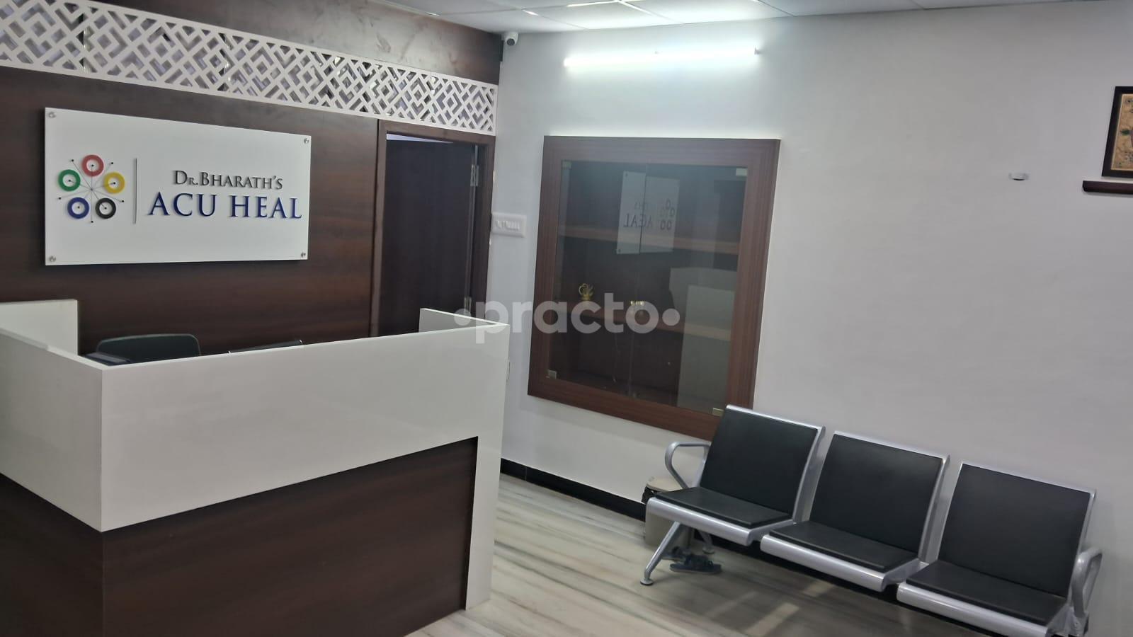 Reception Area at DrBharath Acu Heal Anna Nagar East Chennai
