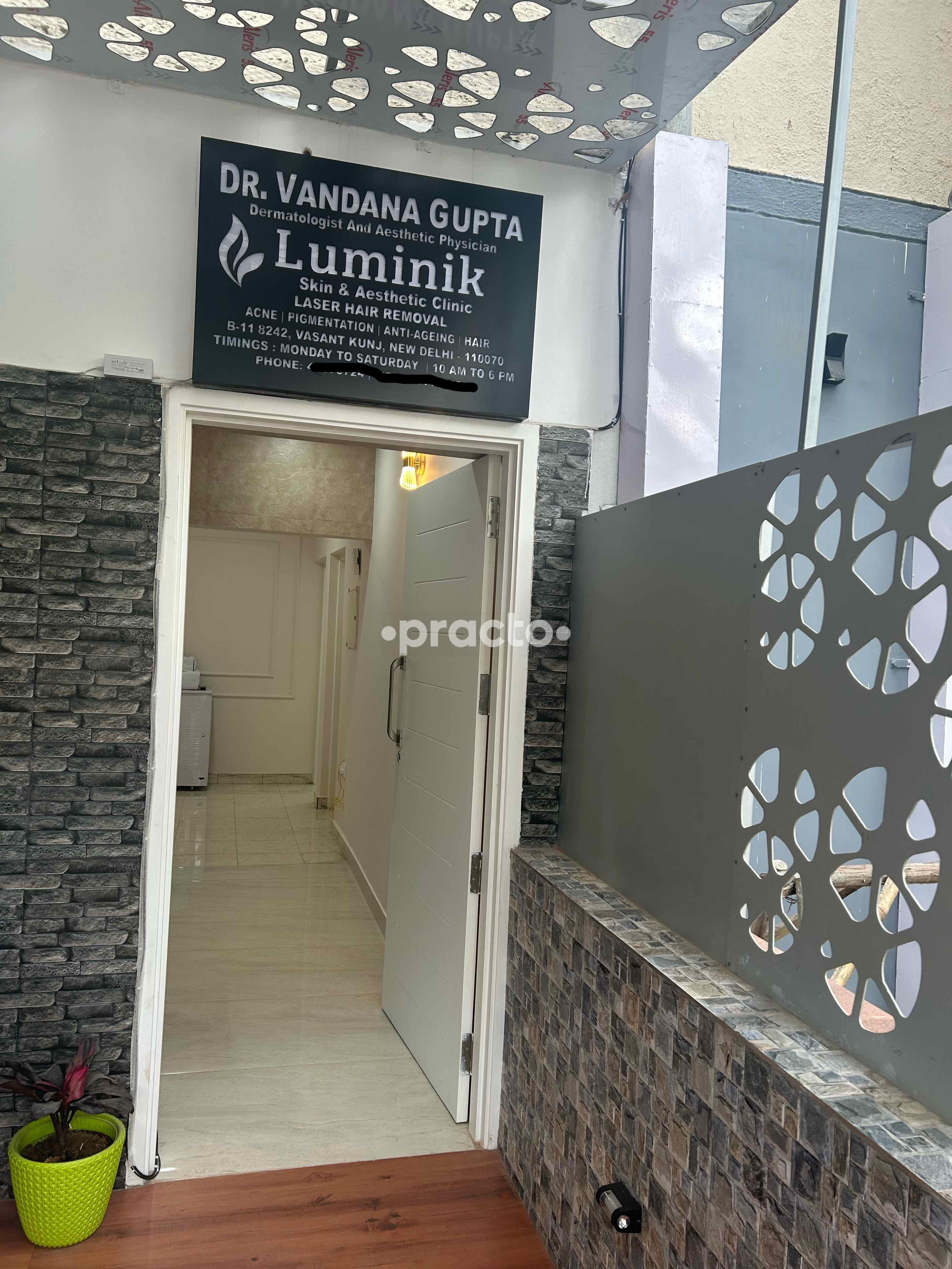 Outside Area at Luminik Skin and Aesthetic Clinic Vasant Kunj Delhi
