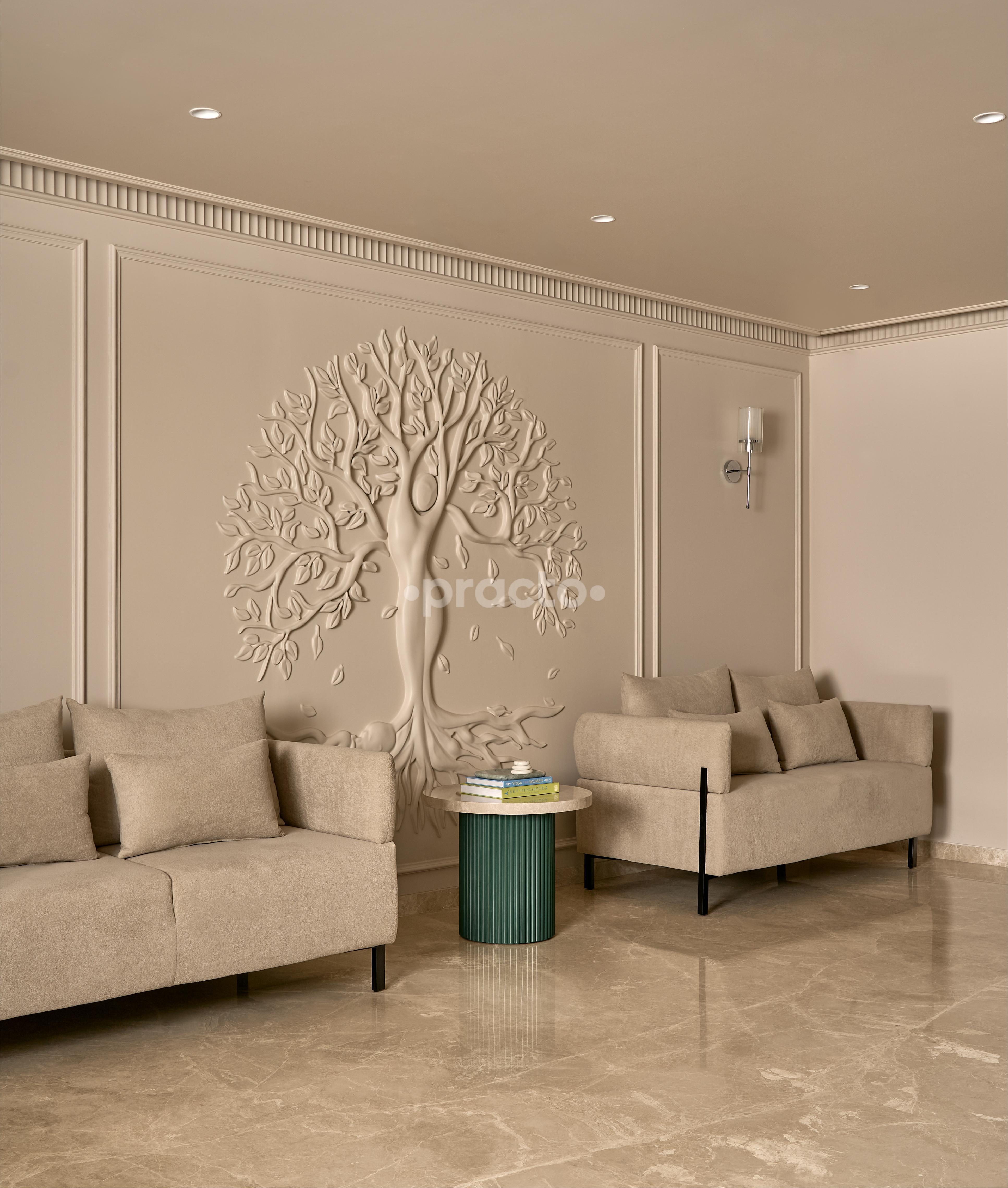 Waiting Area at Oval Fertility Banjara Hills Hyderabad