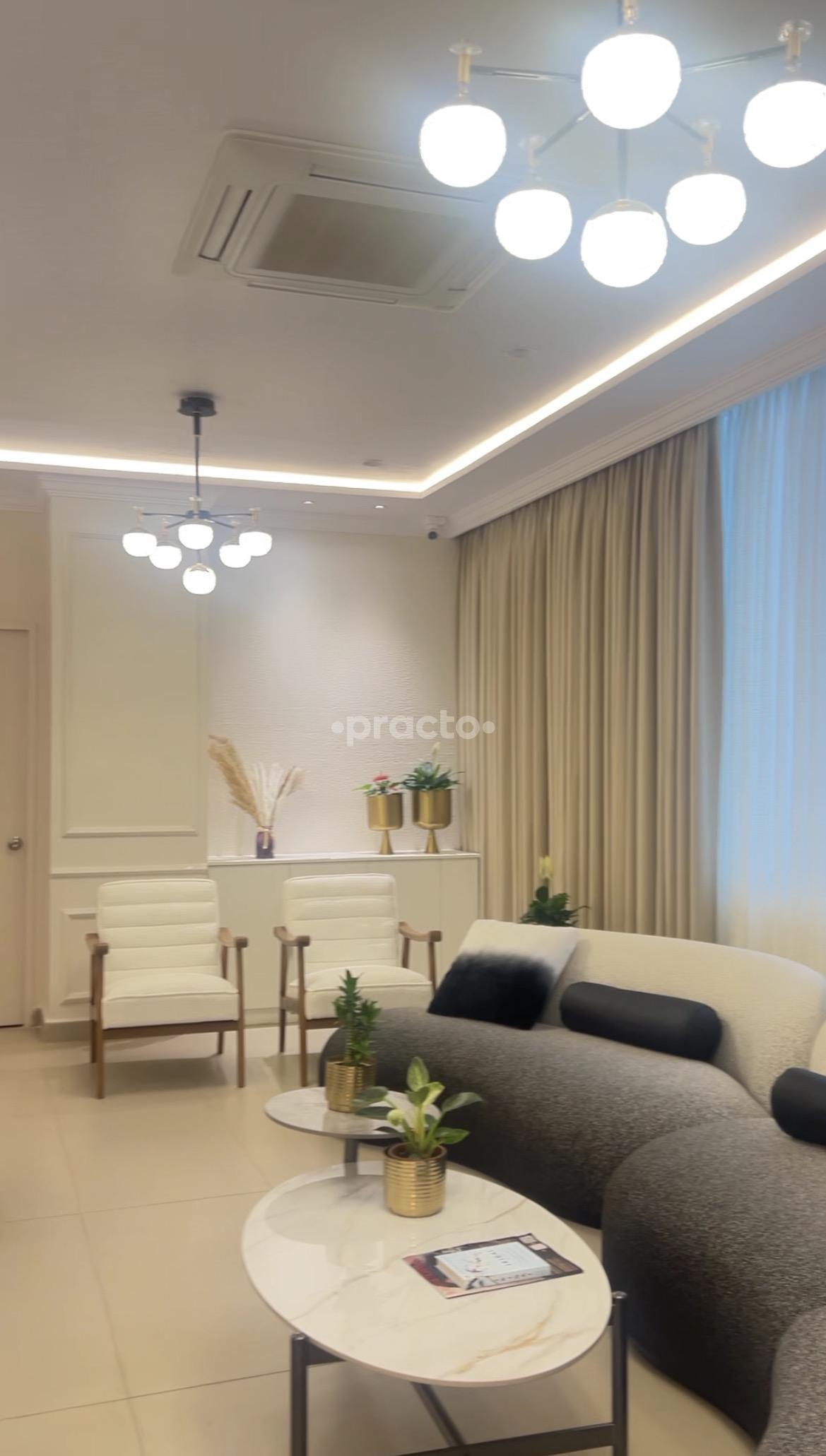 Waiting Area at Shlok Dermatology & Wellness Kokapet Hyderabad