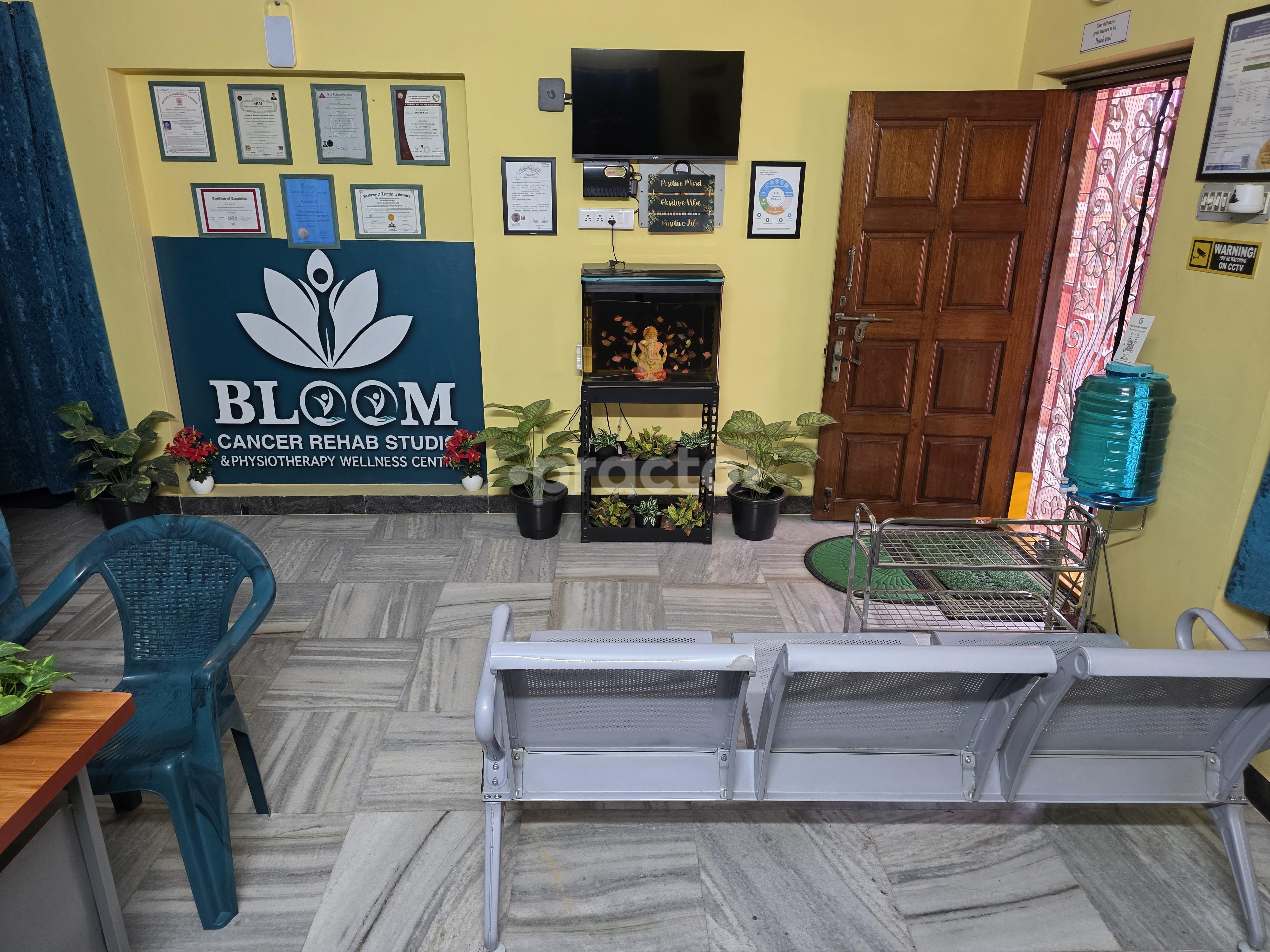 Reception Area at Bloom Cancer Rehab Studio & Physiotherapy Wellness Centre  Avadi Chennai