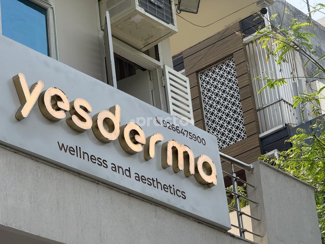 Outside Area at YesDerma Wellness and Aesthetics Indirapuram Ghaziabad