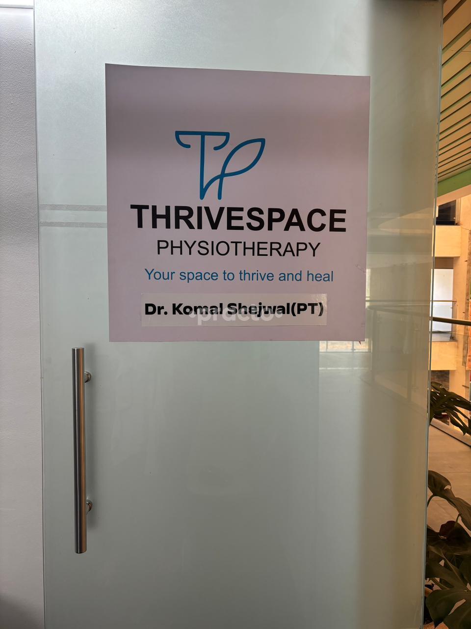 Entrance at Thrivespace Physiotherapy Dhanori Pune