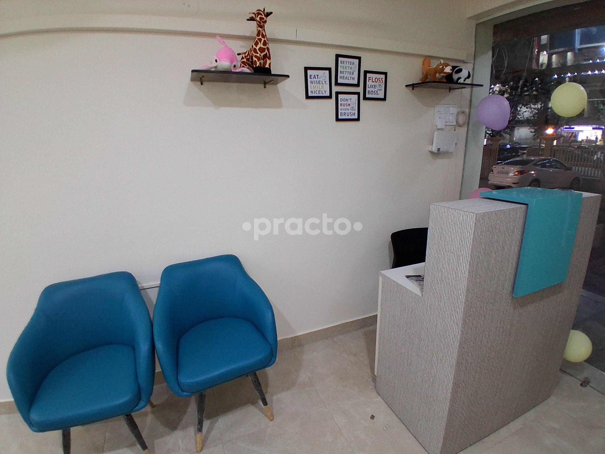 Reception Area at Sanjeevani Kids and Family Dental Home  Sector 75 Noida