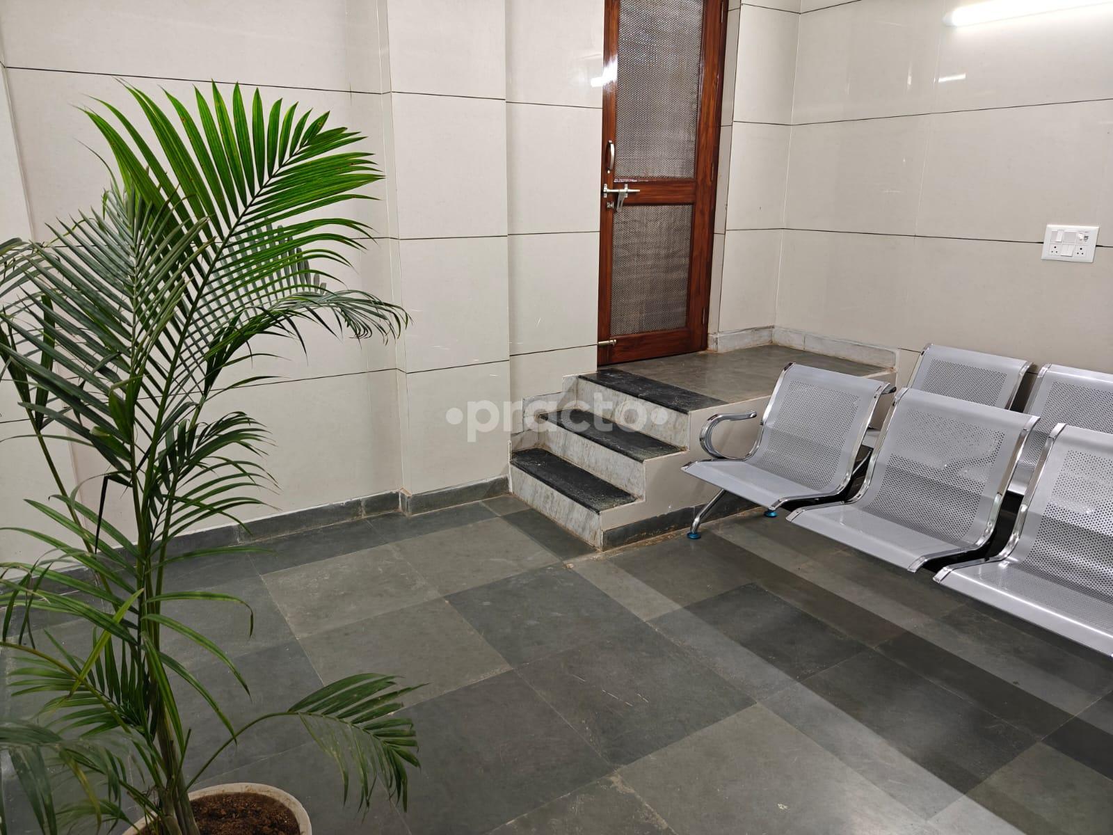Waiting Area at Dr. Yogendra Singh Clinic Sector 11 Noida