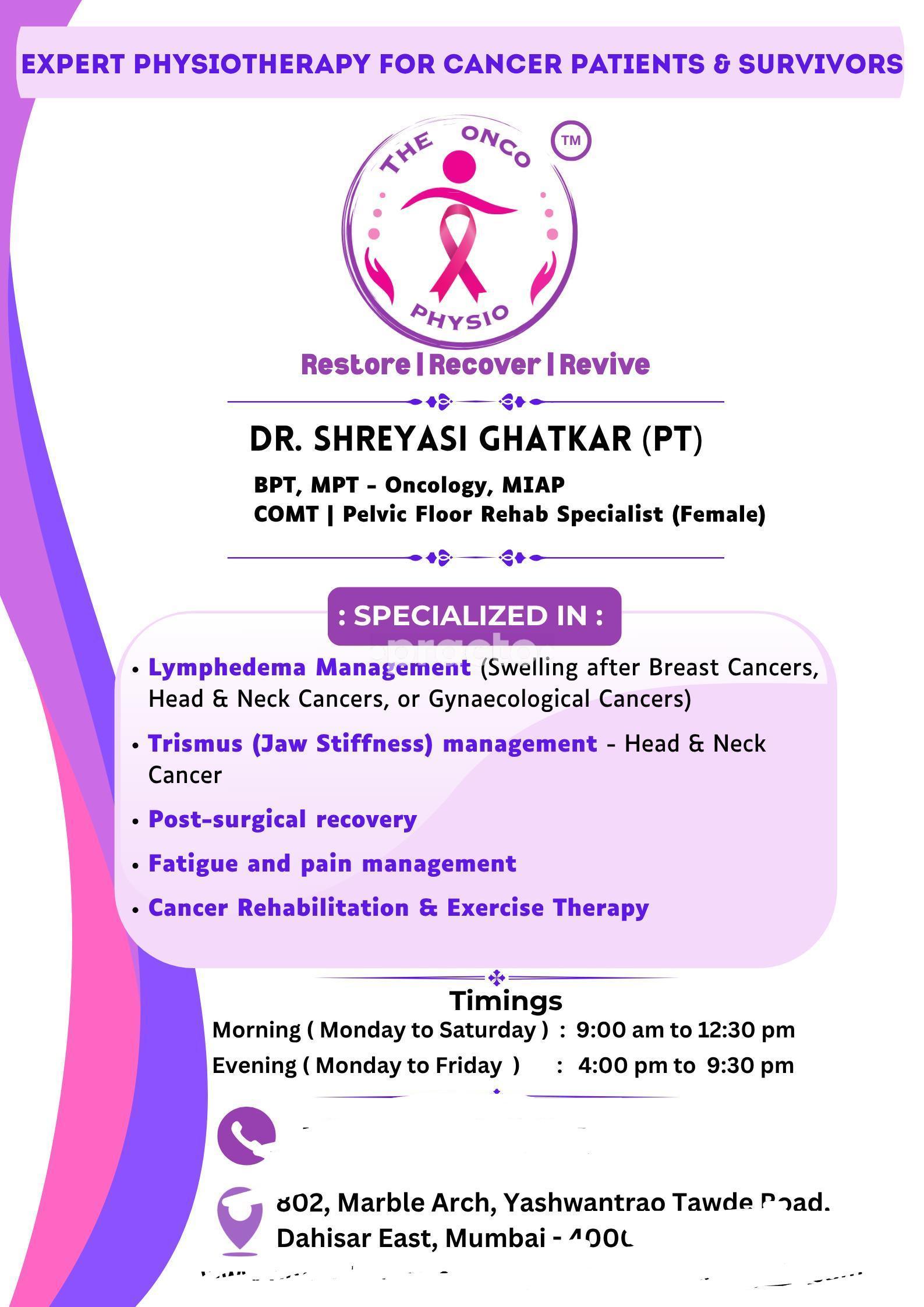 OncoPhysio Dahisar East Mumbai