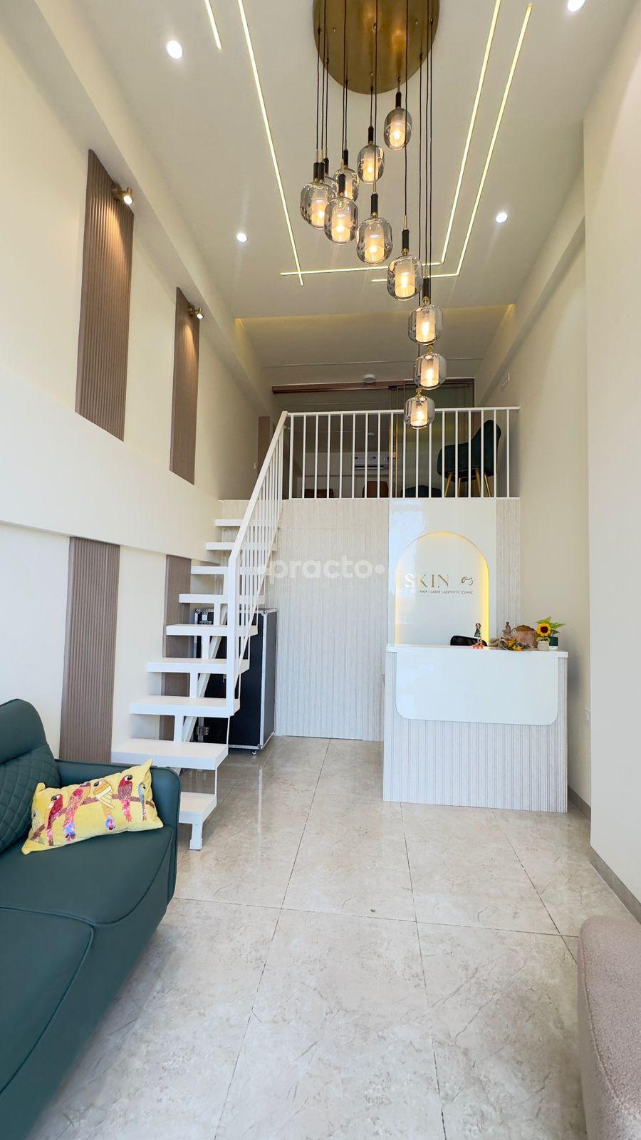 Reception Area at Skincos Nibm Road Pune