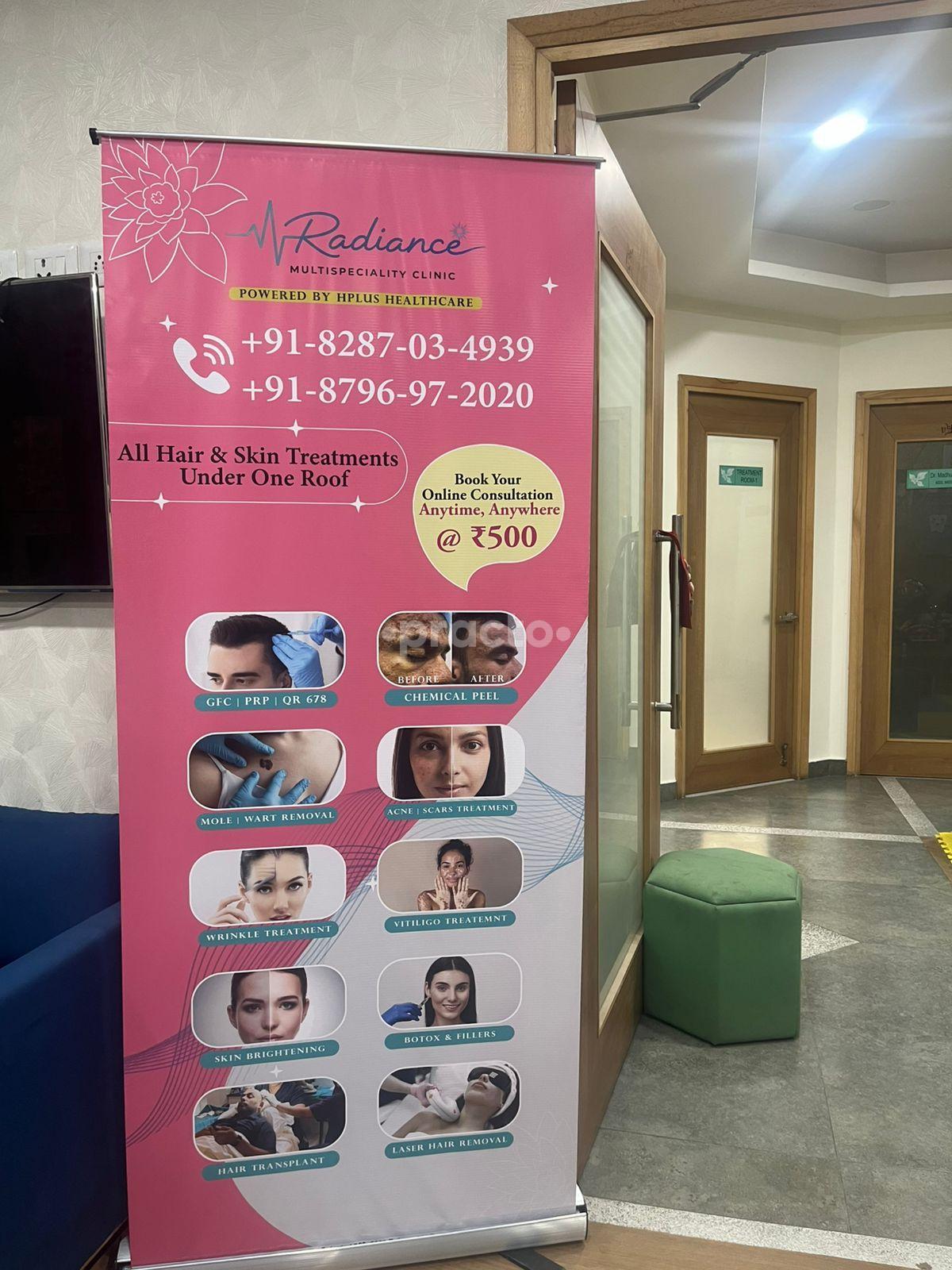 Outside Area at Radiance Multi-speciality Clinic Indirapuram Ghaziabad