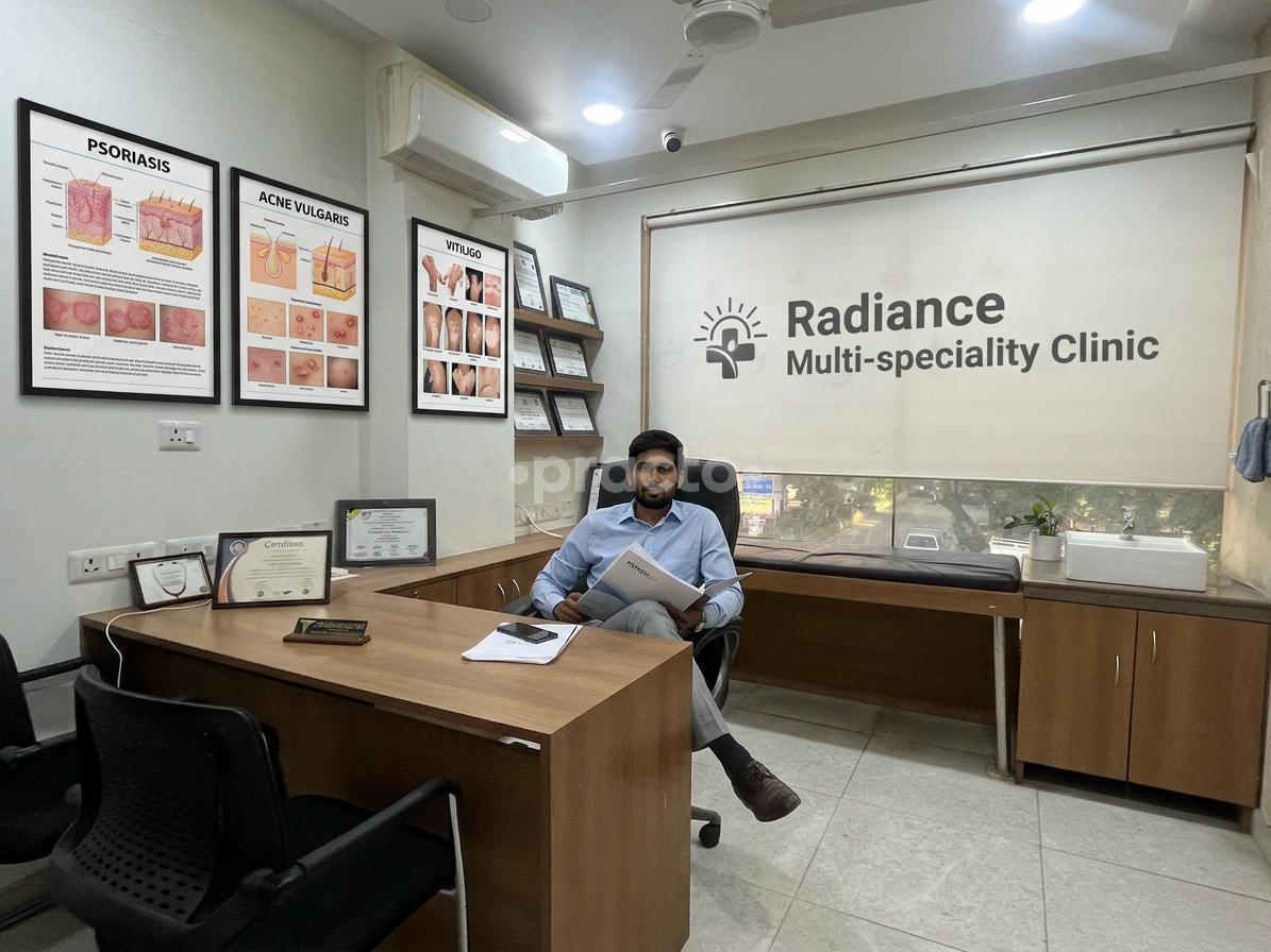Consultation Room at Radiance Multi-speciality Clinic Indirapuram Ghaziabad
