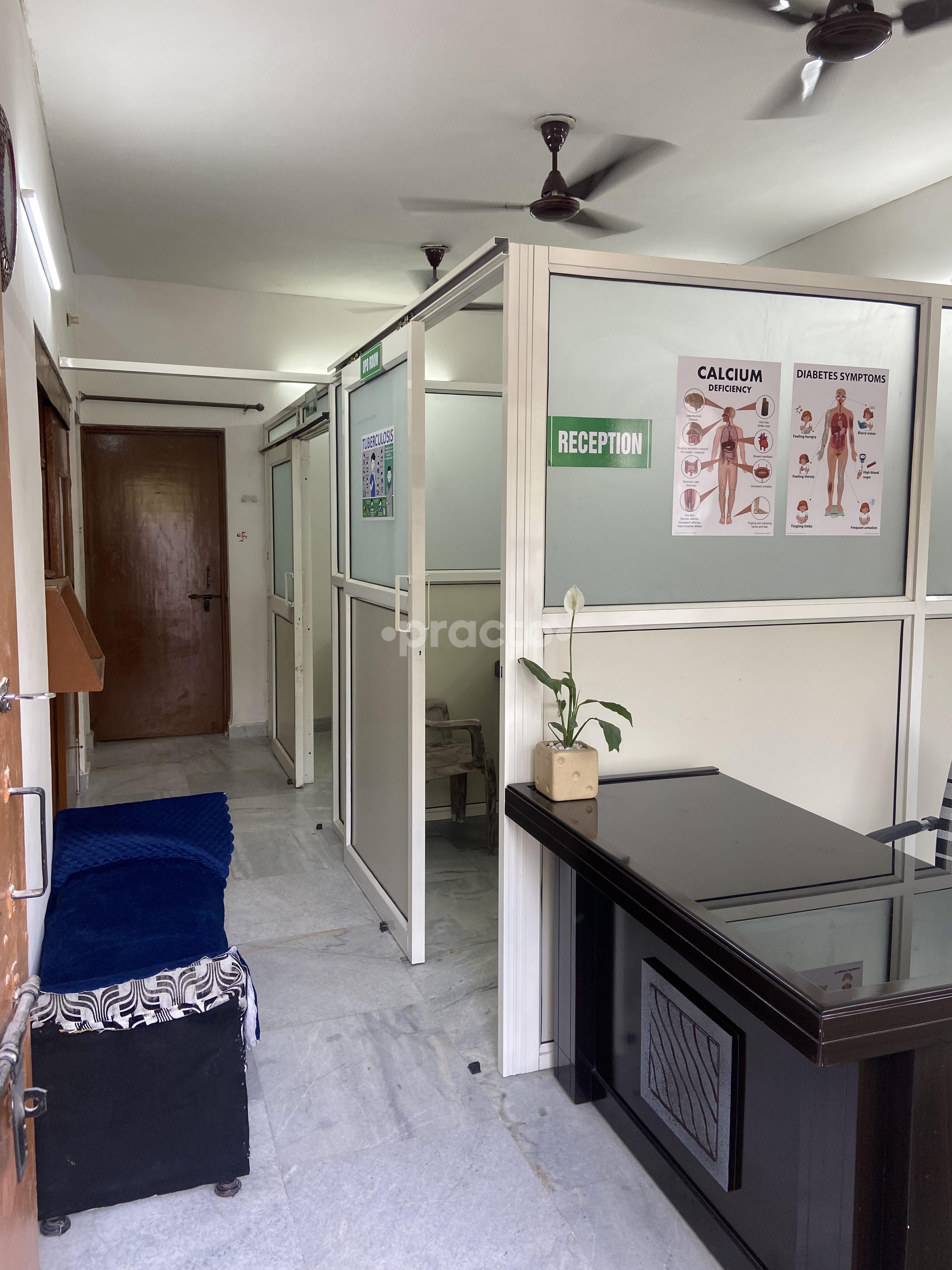 Waiting Area at SKG Healthcare Raj Nagar Ghaziabad