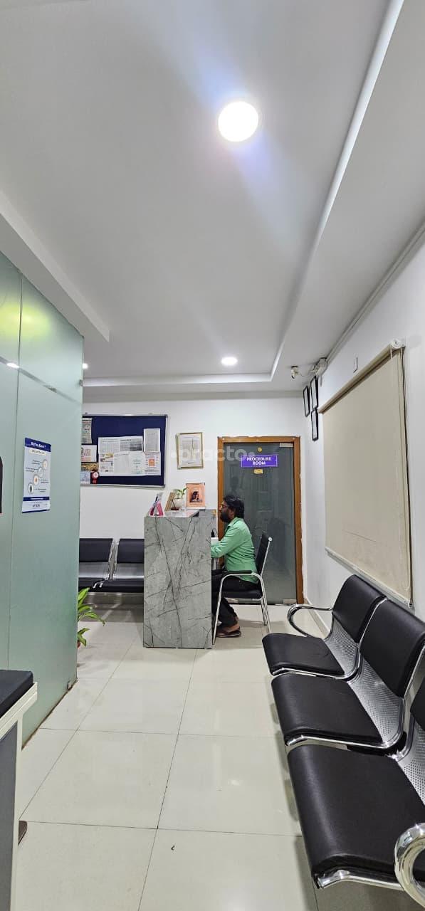 Waiting Area at Dr Vijays Skin & Hair Clinic Petbasheerabad Hyderabad