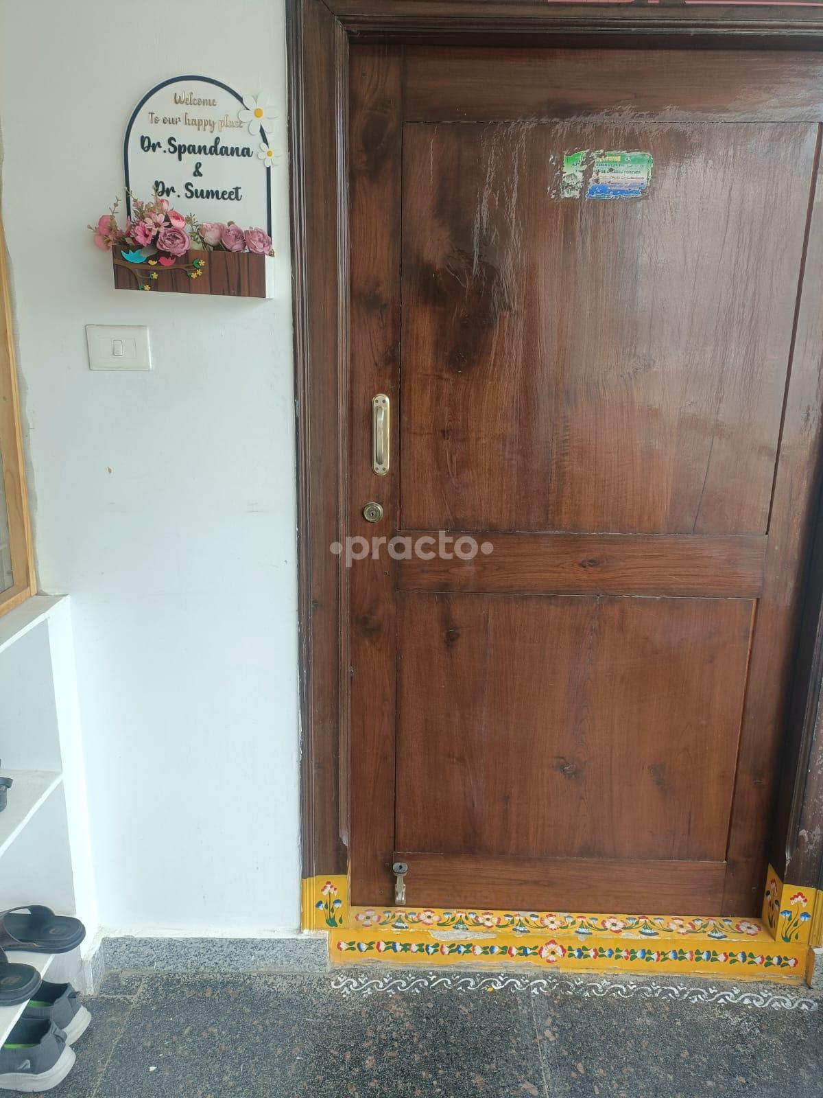 Entrance at Dr. Spandana's Neuropsychiatric Clinic LB Nagar Hyderabad