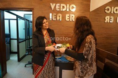 Reception Area at Vedic Healers Clinic  Gurgaon Sector 55 Gurgaon
