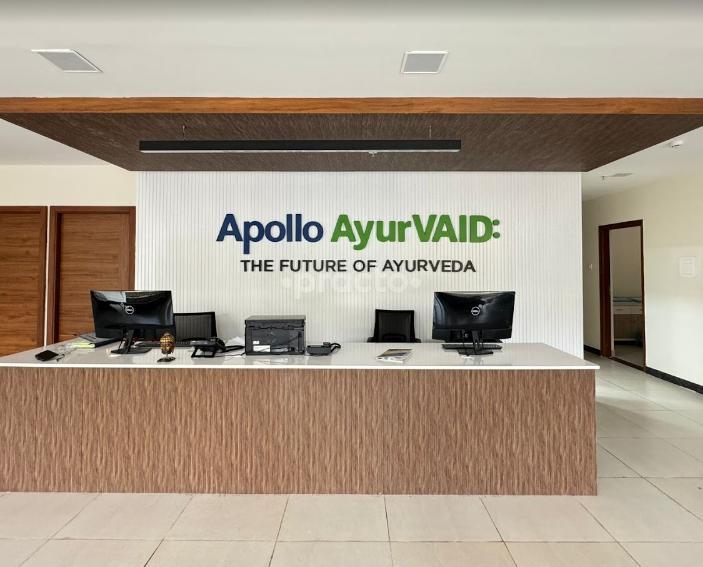 Reception Area at Apollo AyurVAID Hospitals Ramamurthy Nagar Bangalore