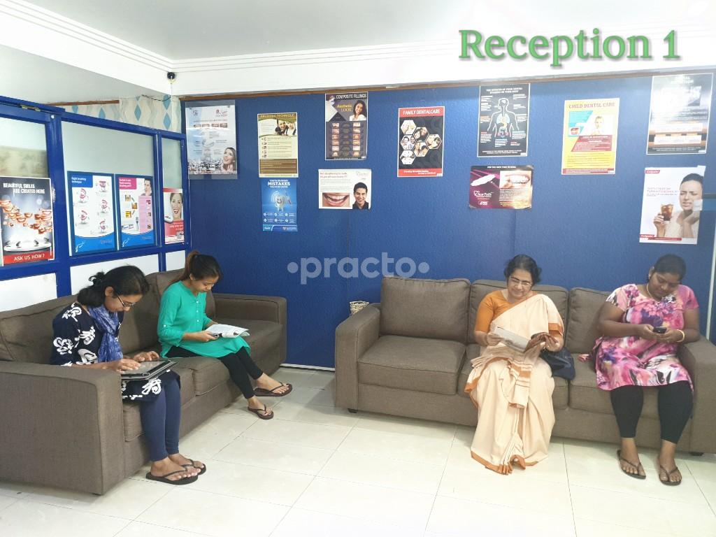 Reception Area at Jeevan Dental Clinic Koramangala Bangalore