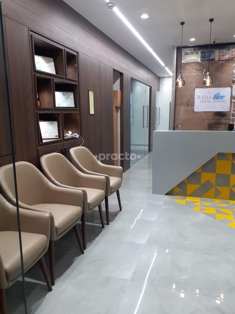Waiting Area at White Arc Dental Studio Ghatkopar East Mumbai