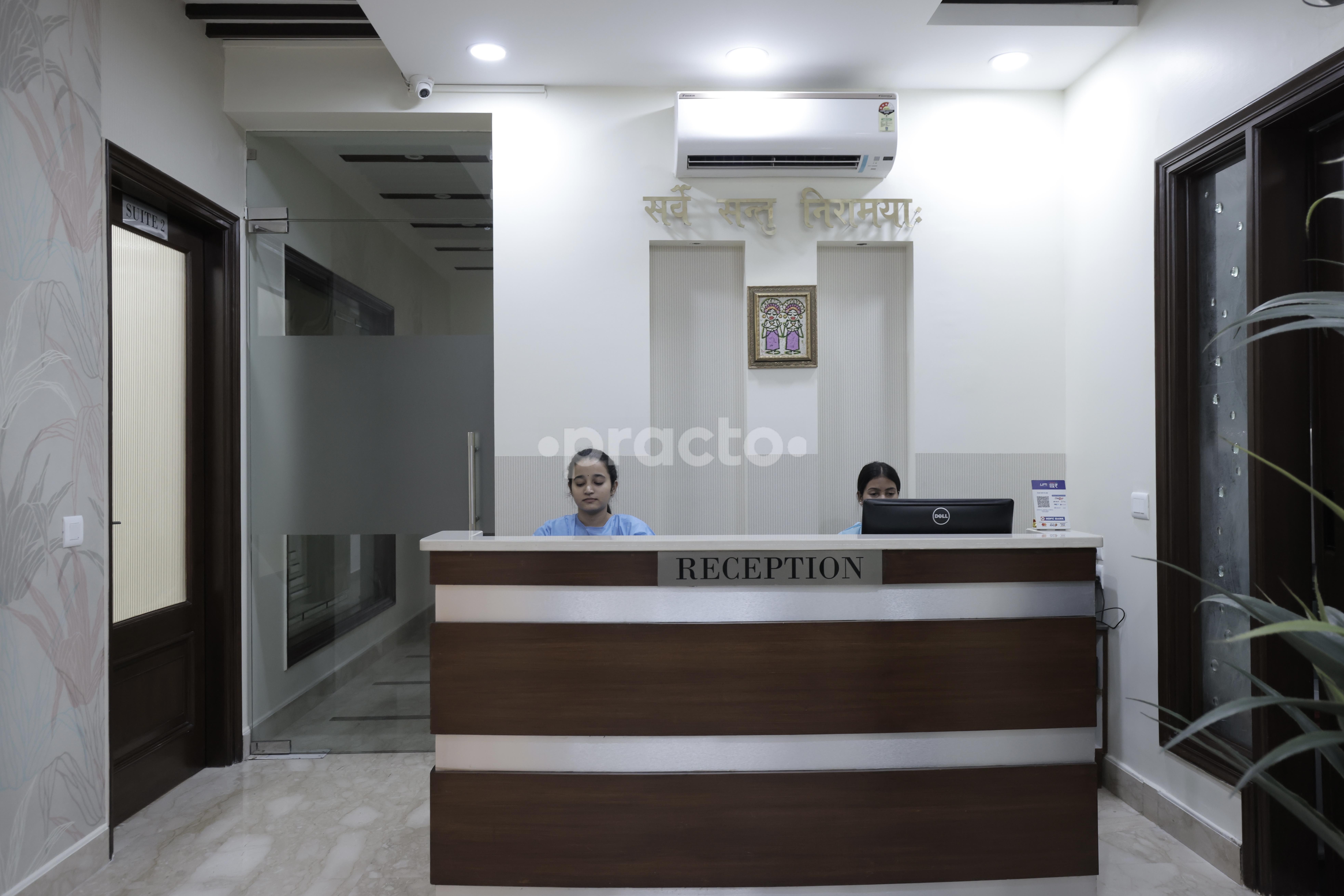 Reception Area at Scode Advanced Dentistry & Implantology Safdarjung Enclave Delhi