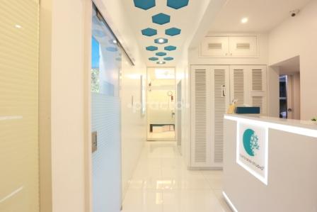 Reception at Cutis Skin Studio Kemps Corner Mumbai