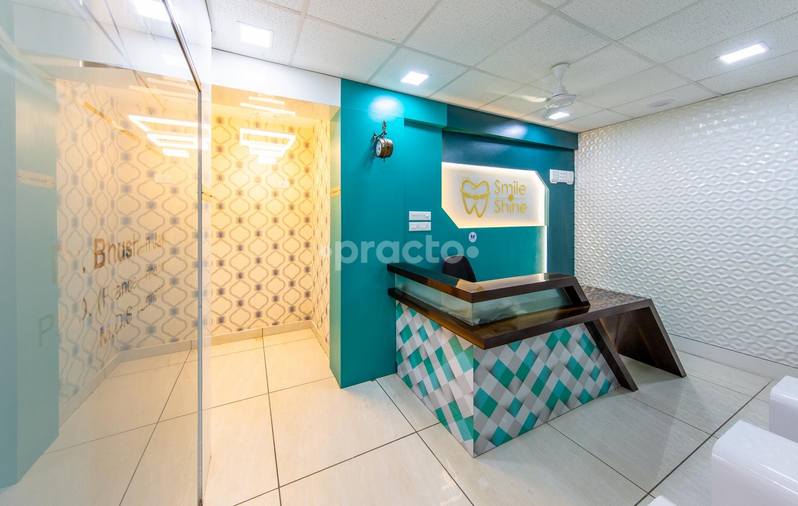 Reception Area at Smile N Shine Orthodontic Care Kothrud Pune