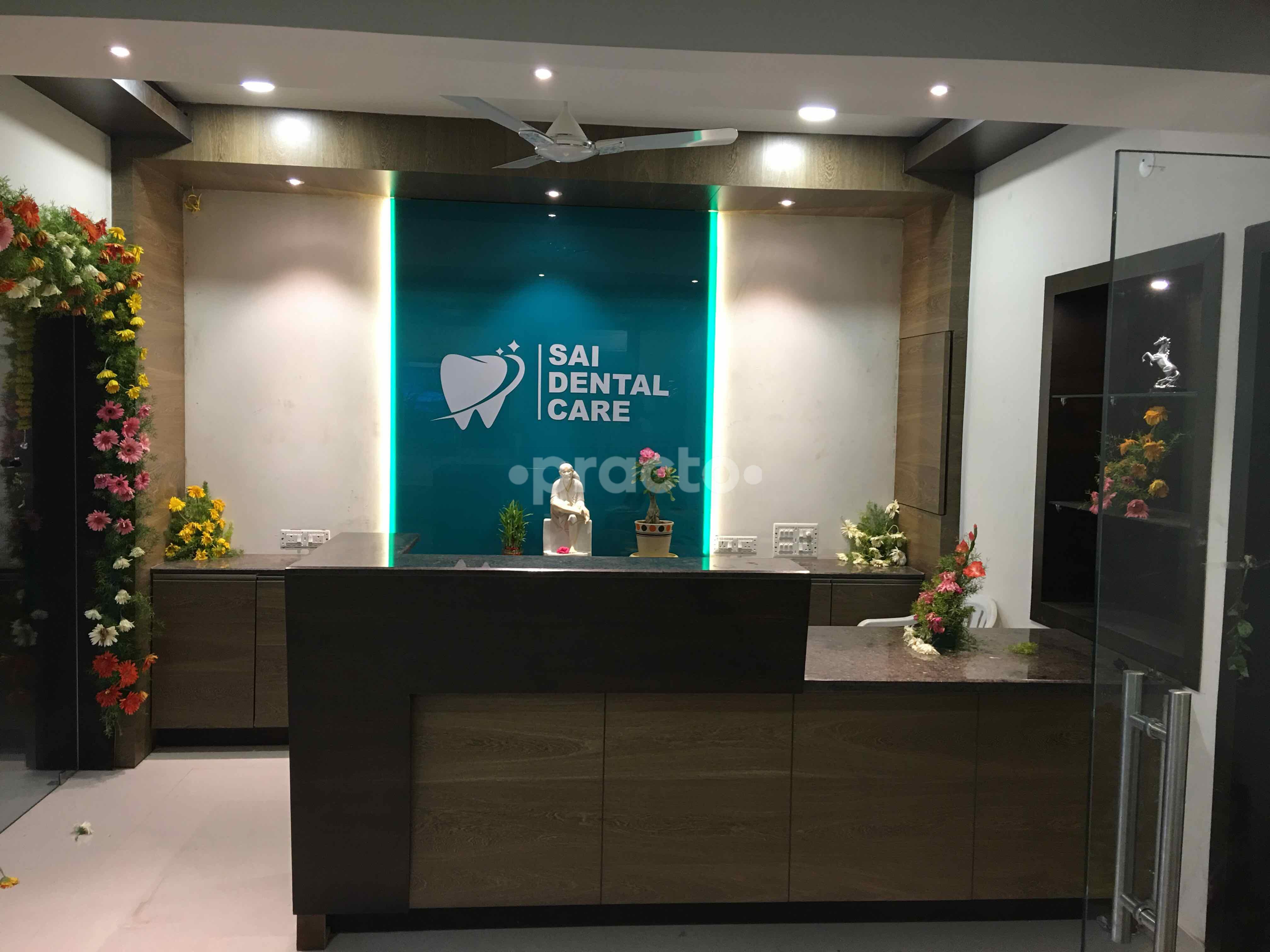 Reception at Sai Dental Care Moti Nagar Hyderabad