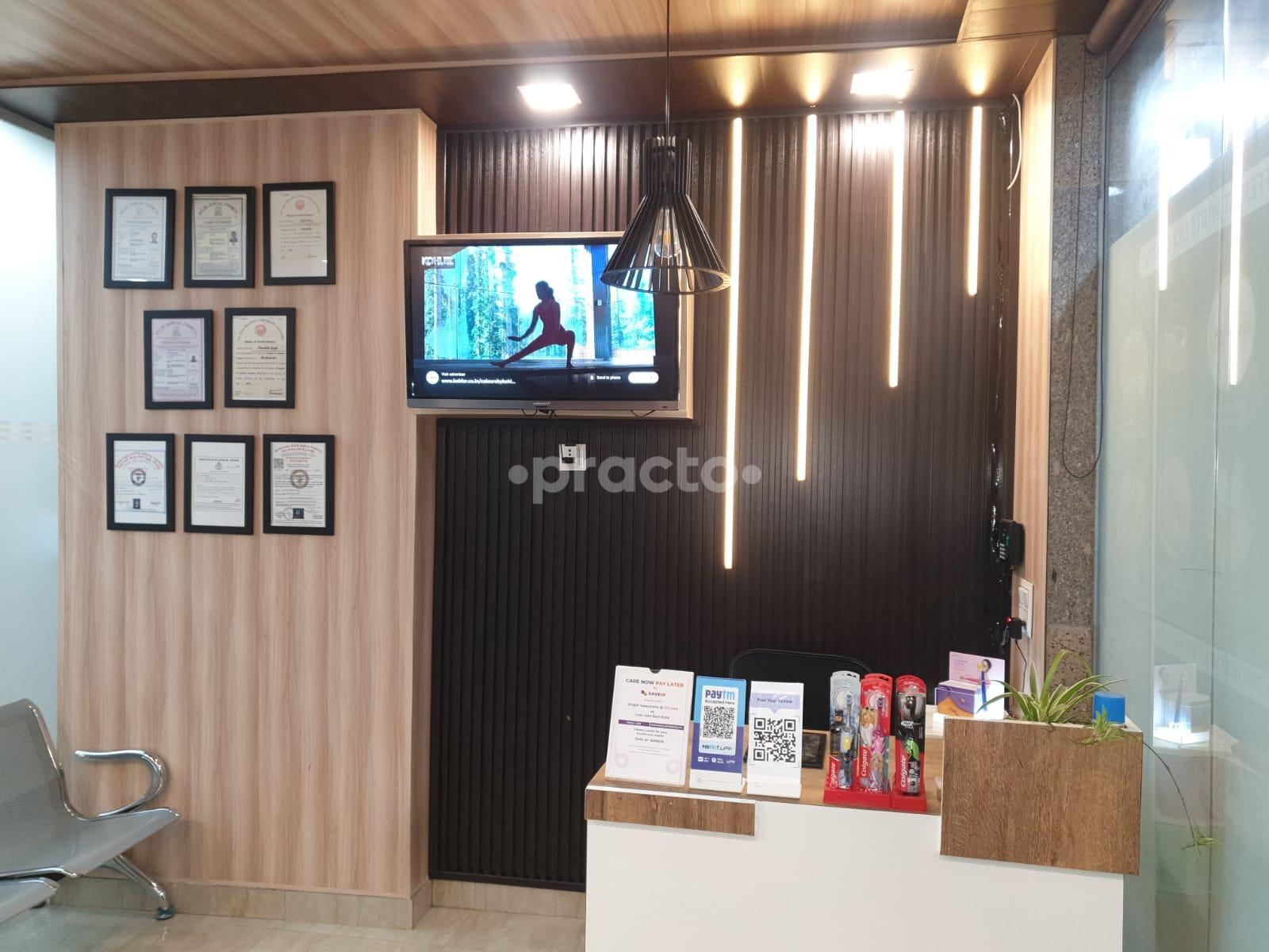 Reception Area at White Lily Dental Gurgaon Sector 69 Gurgaon