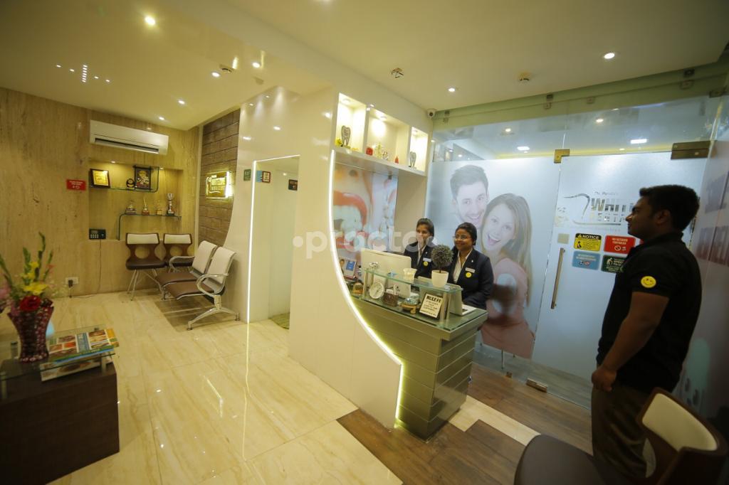 Reception at White Zone  Dental Clinic Tollygunge Kolkata