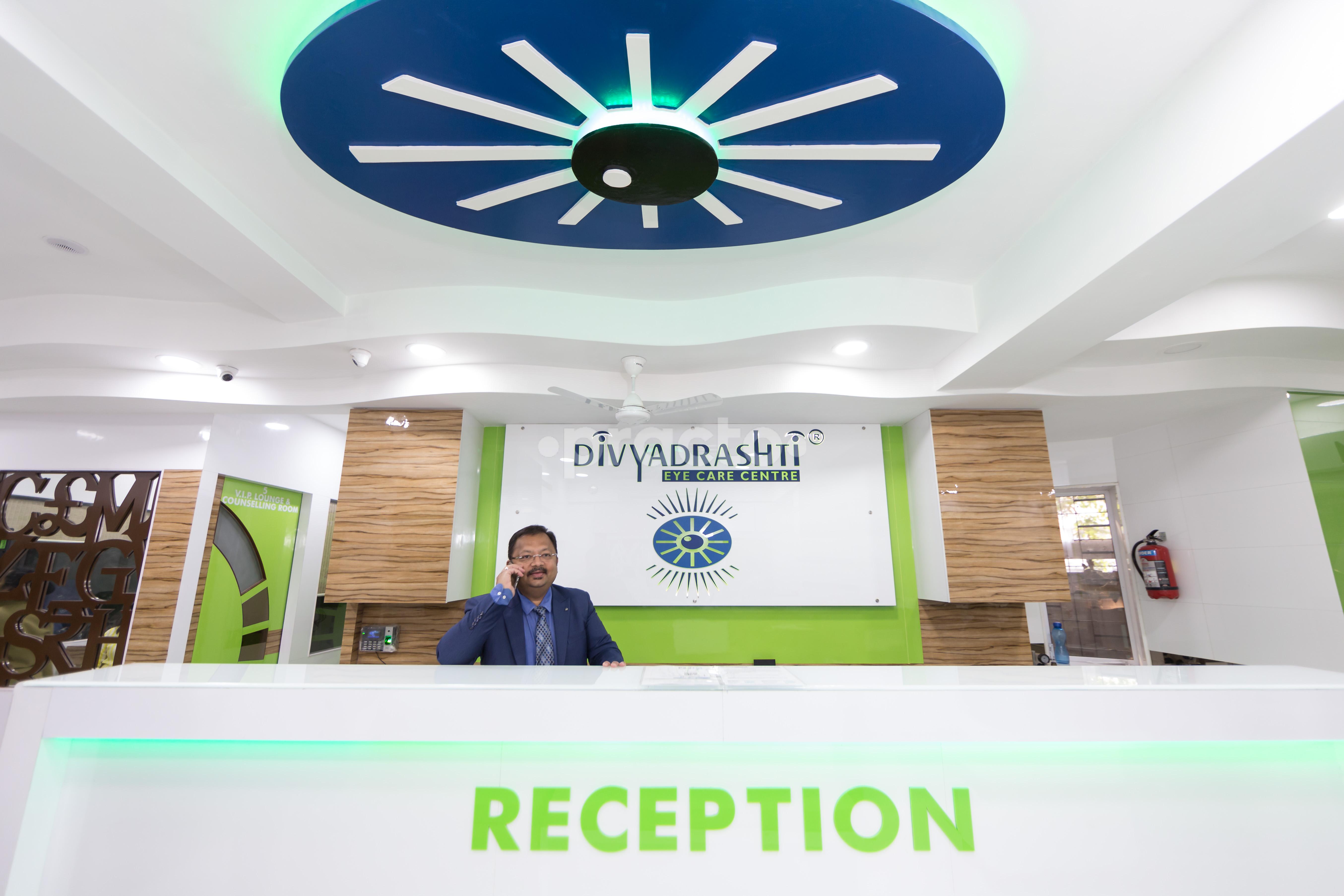 Reception at Divyadrashti Eye Care Centre Borivali West Mumbai