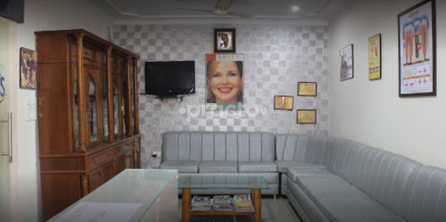 Waiting Area at Dr. Grover's Dental & Orthodontic Clinic & Implant Centre Old Raj Nagar Ghaziabad