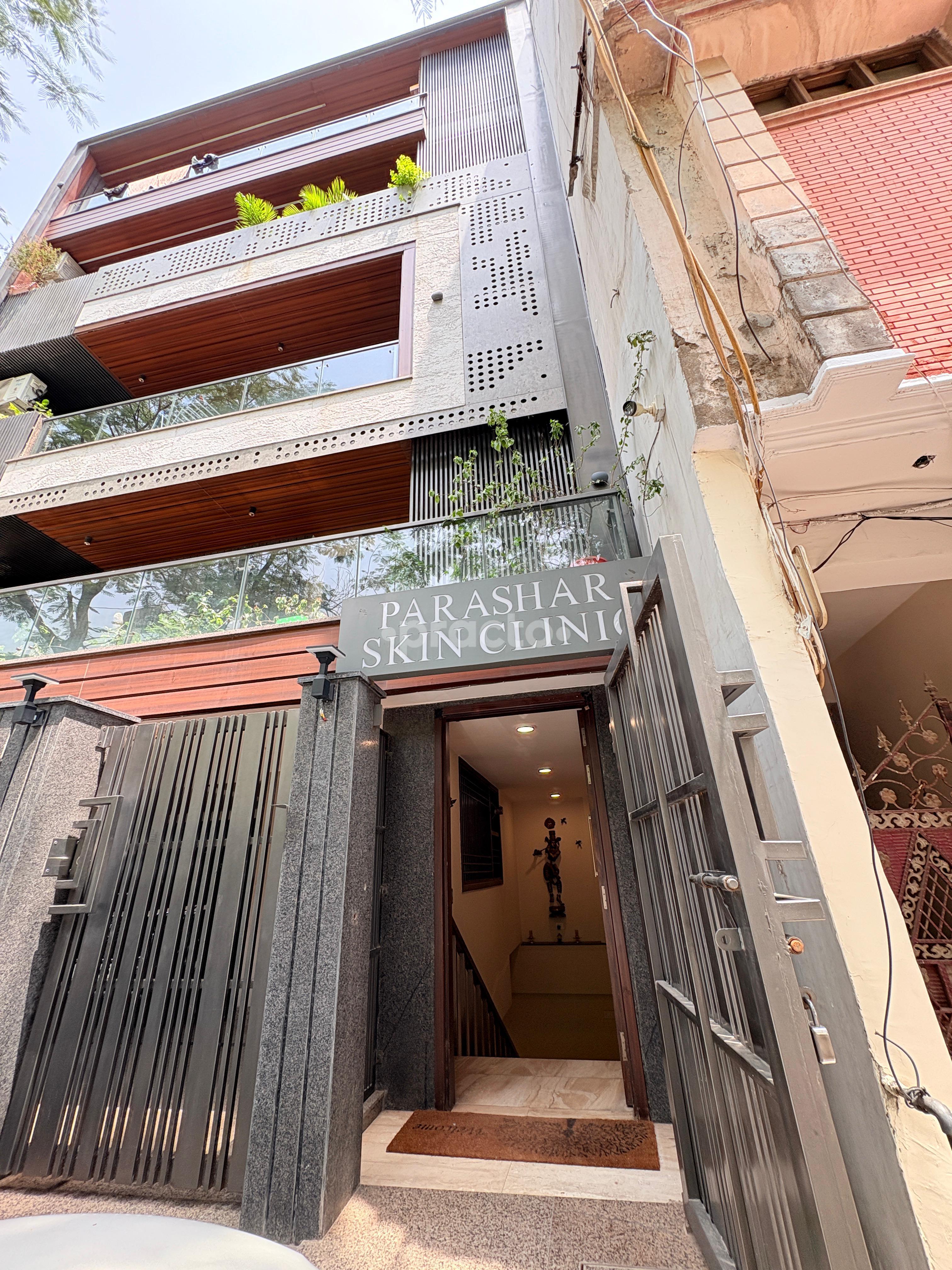 Outside Area at Parashar Skin Clinic Patel Nagar East Delhi