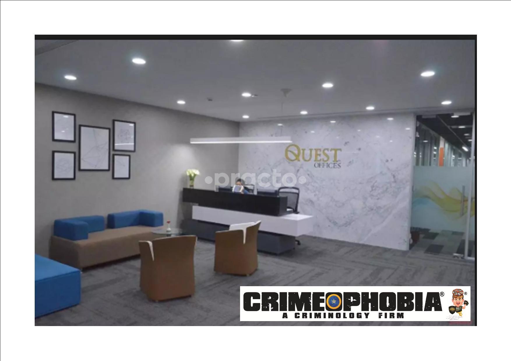 Reception at Crimeophobia: Crime Psychology Clinic Bandra Kurla Complex Mumbai